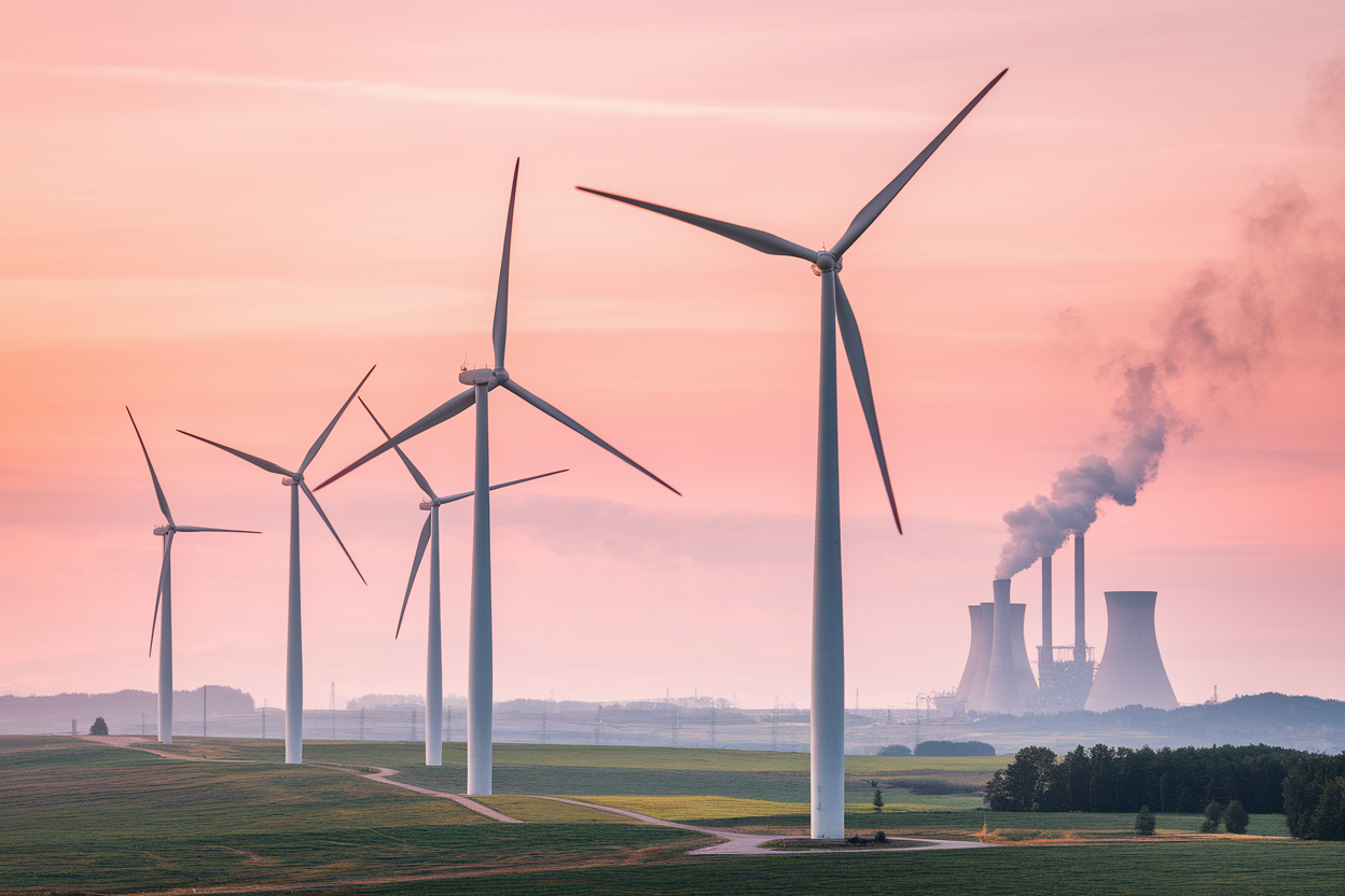 Émissions de CO2 par Source d'Énergie : Comparatif Entre Éolienne et Autres Énergies