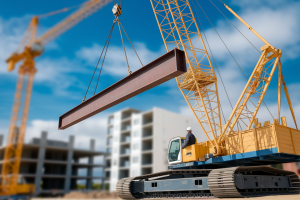 grue-poutre-acier-chantier-operateur