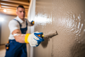 mur-cave-impermeabilisation-gants-outils