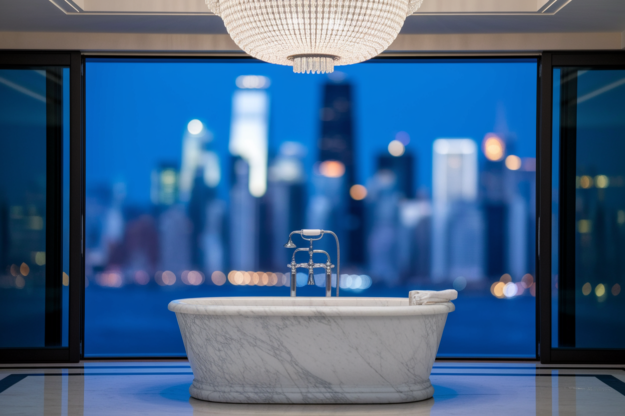 Salle de Bain de Luxe : Designs Élégants et Haut de Gamme