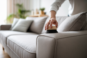 Comment Nettoyer un Canapé en Tissu : Nos Astuces