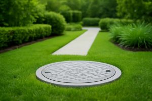 jardin-moderne-acces-inspection-vegetation