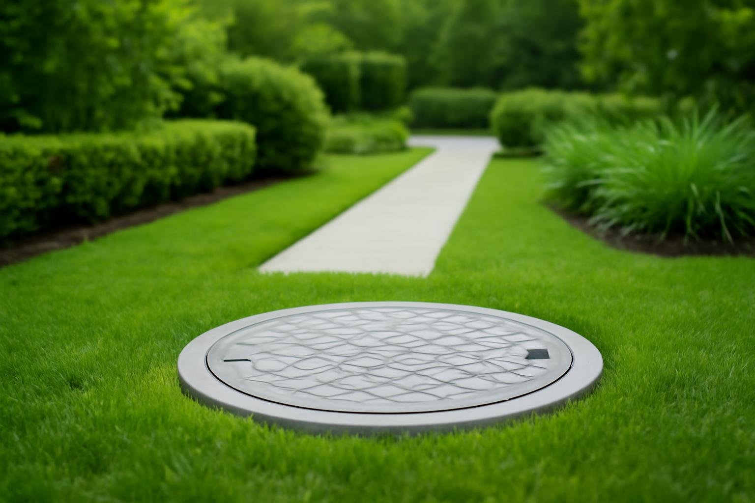 jardin-moderne-acces-inspection-vegetation
