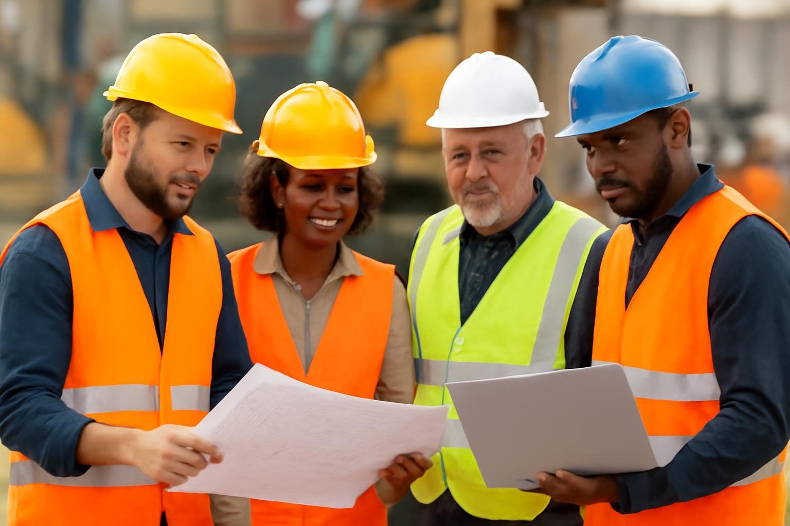 ouvriers-divers-casques-gilets-chantier
