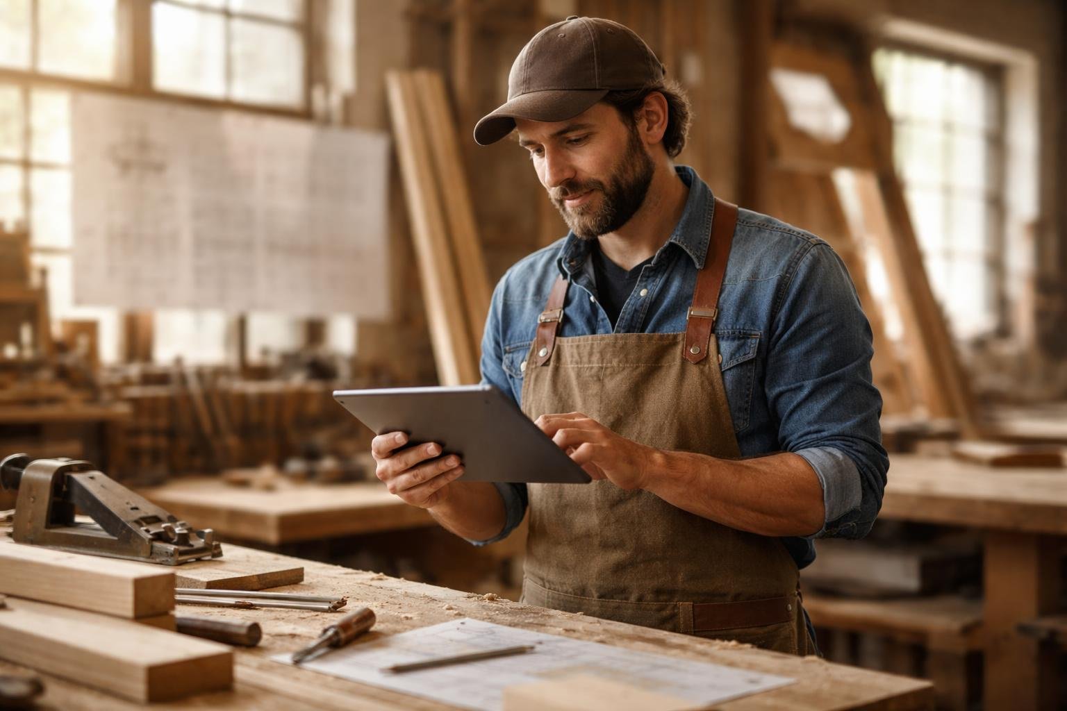 artisan-charpentier-tablette-atelier-menuiserie